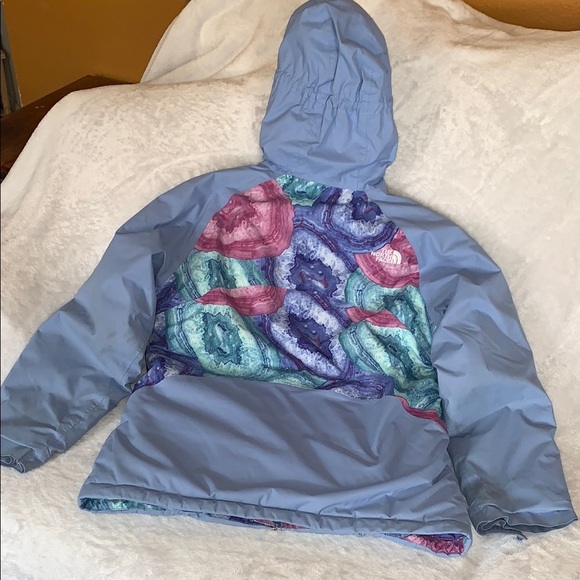 Gently Loved Kids Multicolor Hooded Jacket by The North Face - Picture 12 of 16